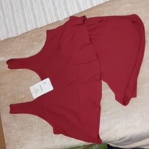 NWT Fabletics Short & Tank Set